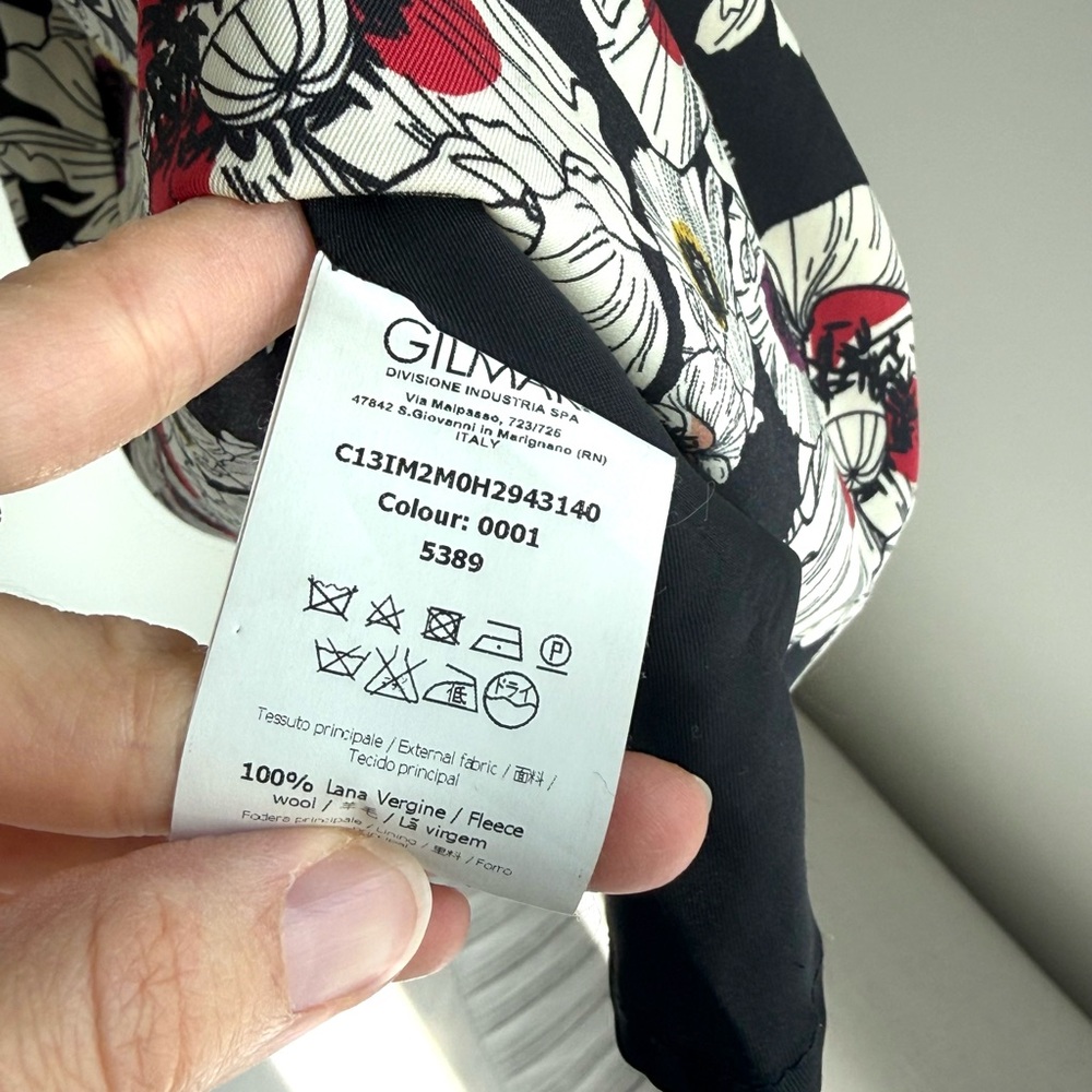 FRANKIE MORELLO Lana Vergine Dress – IT 40 (Fits S/M) –Made in Italy –Statement - Picture 9 of 10